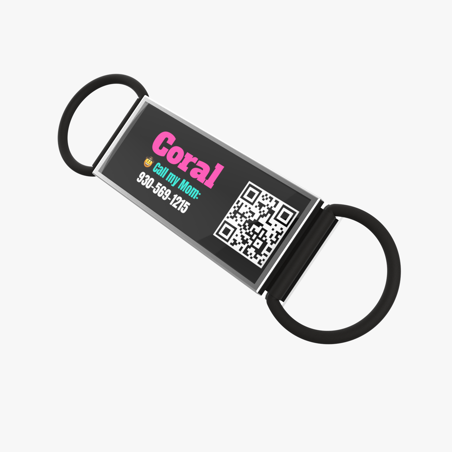 QR code pet tag silent-no more jingle-NO.130901