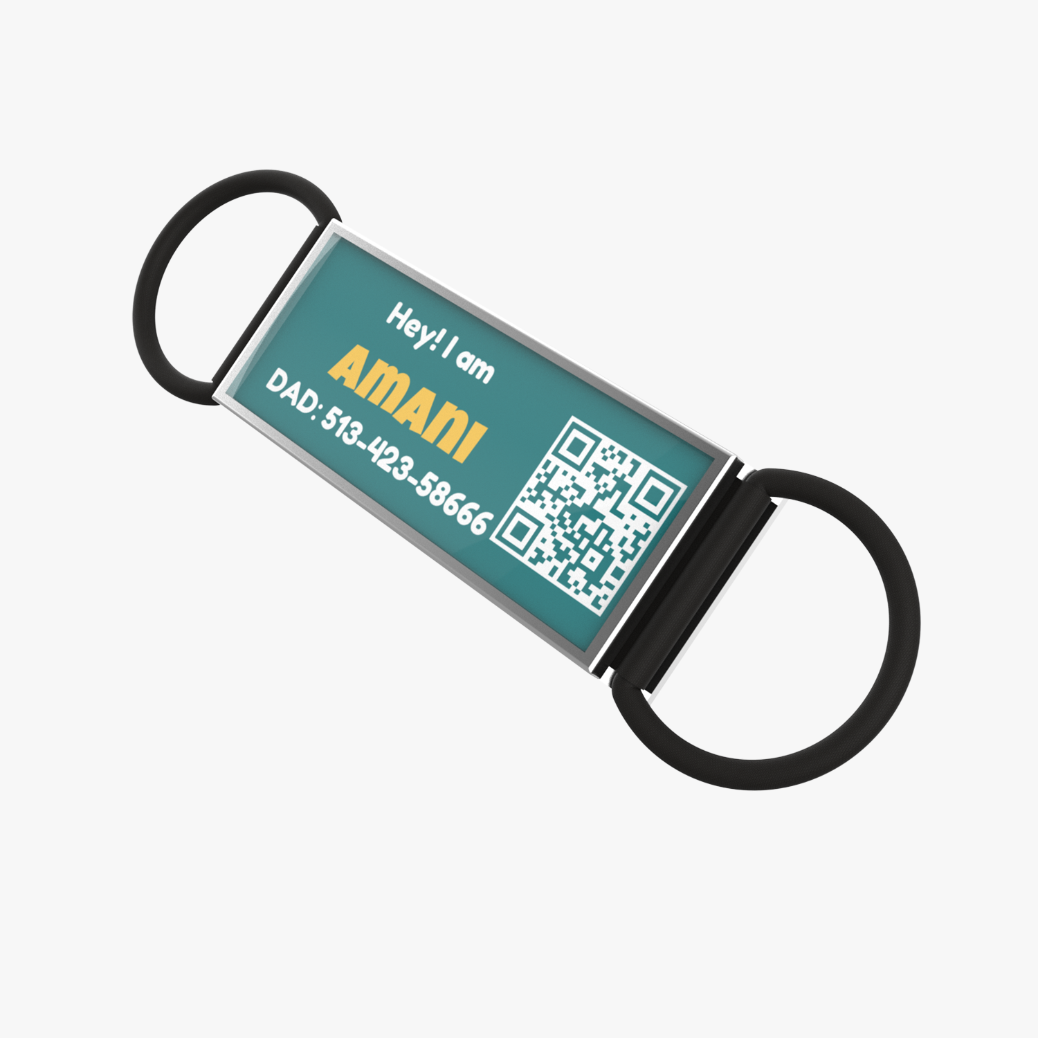 QR code pet tag silent-no more jingle-NO.130902