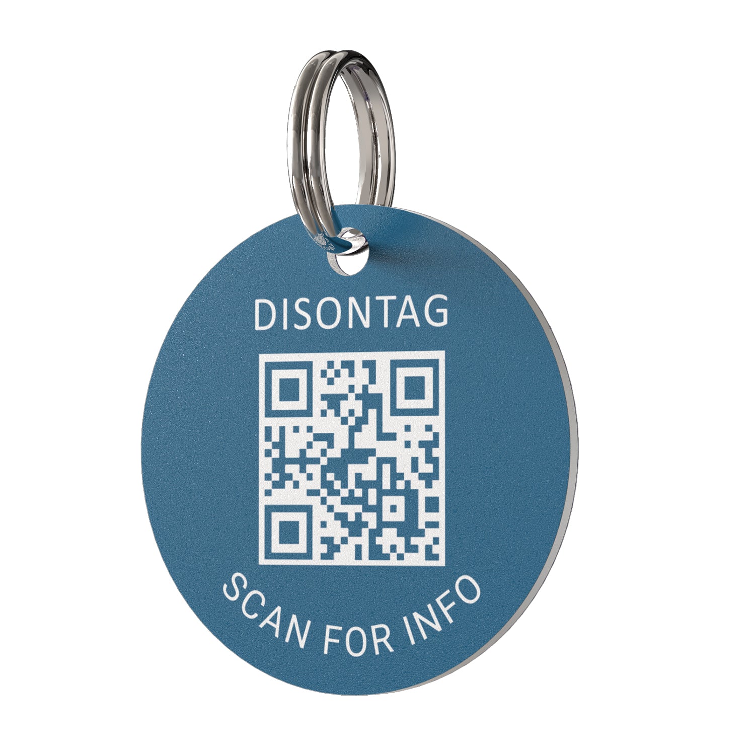 PVC QR pet tag- "SPOILED CHILD"