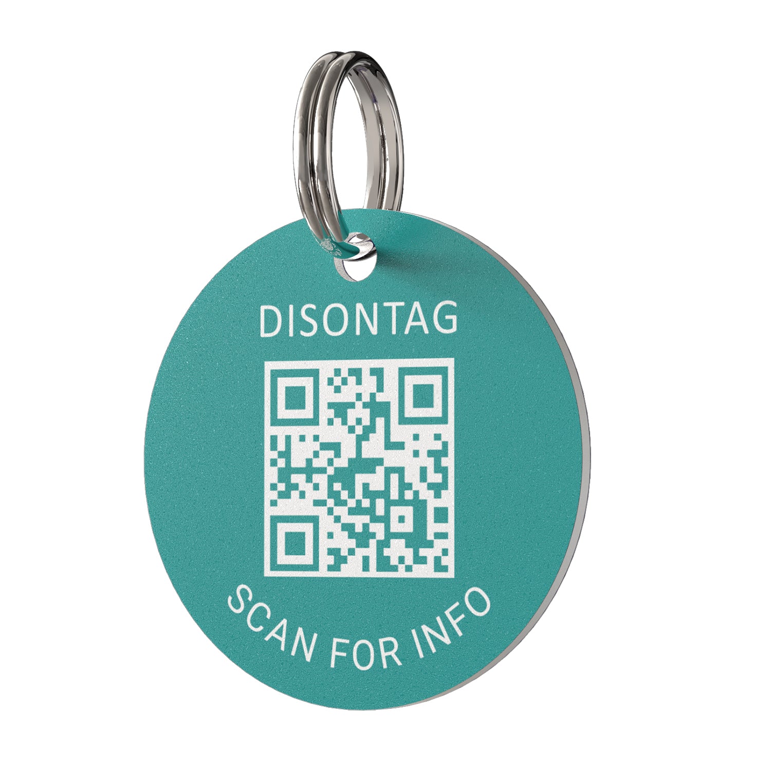 PVC QR pet tag- "YASS QUEEN"