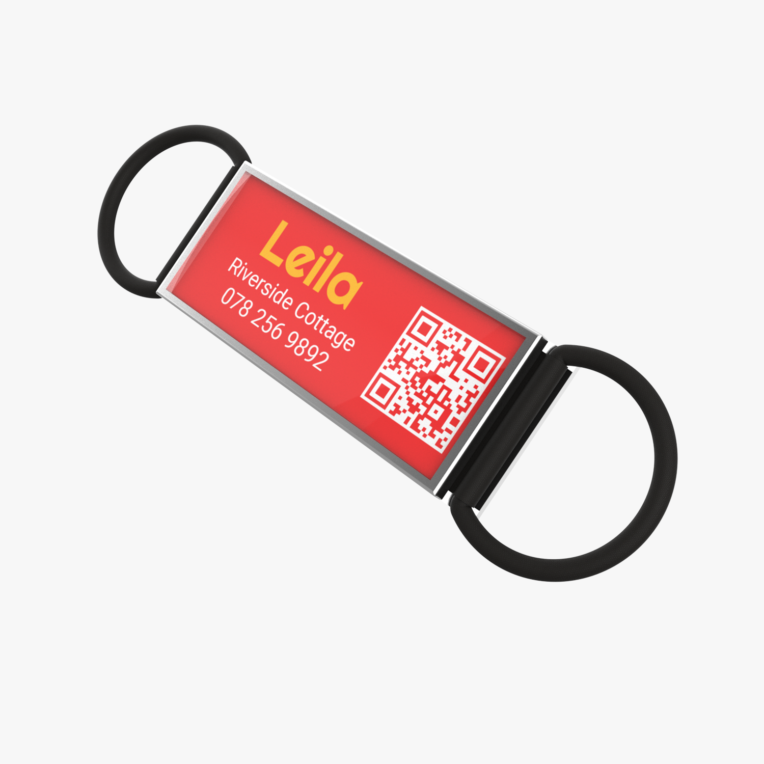 QR code pet tag silent-no more jingle-NO.130905
