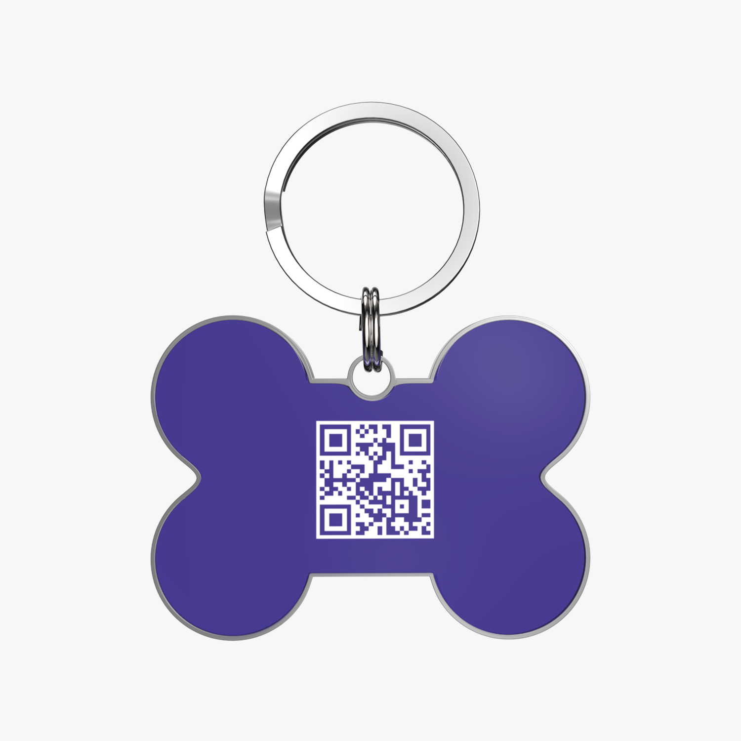 QR code pet tag Colorful text-NO.170920