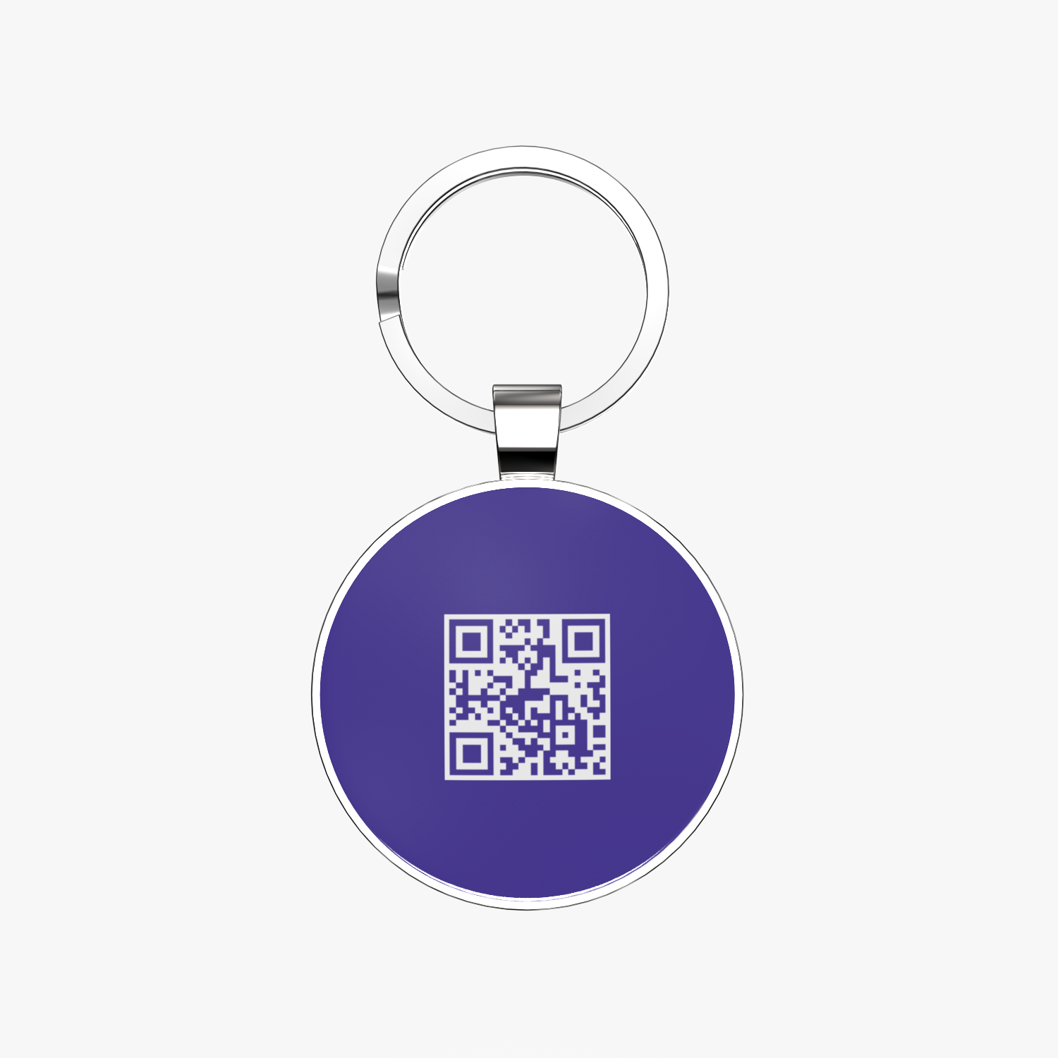 QR code pet tag Colorful text-NO.170903