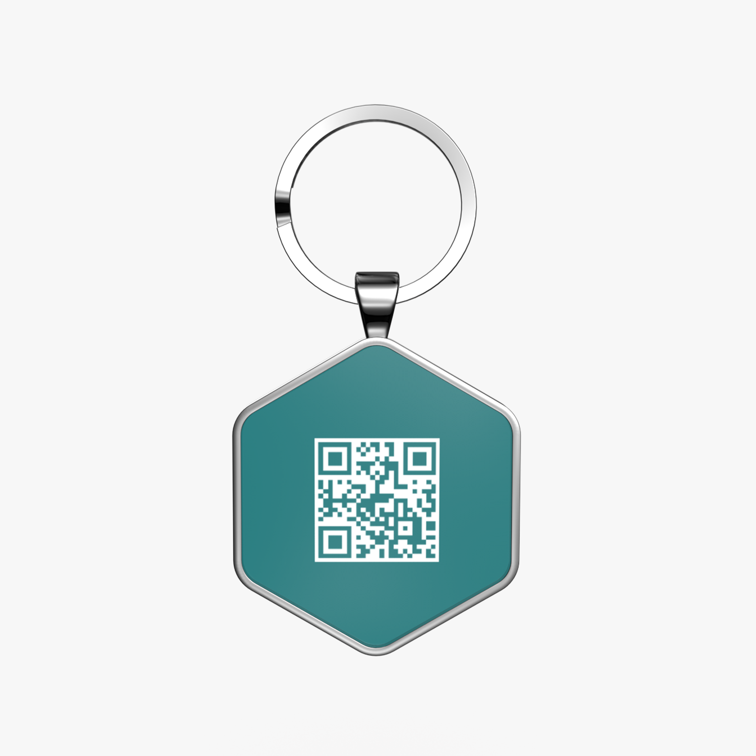 QR code pet tag Colorful text-NO.170910