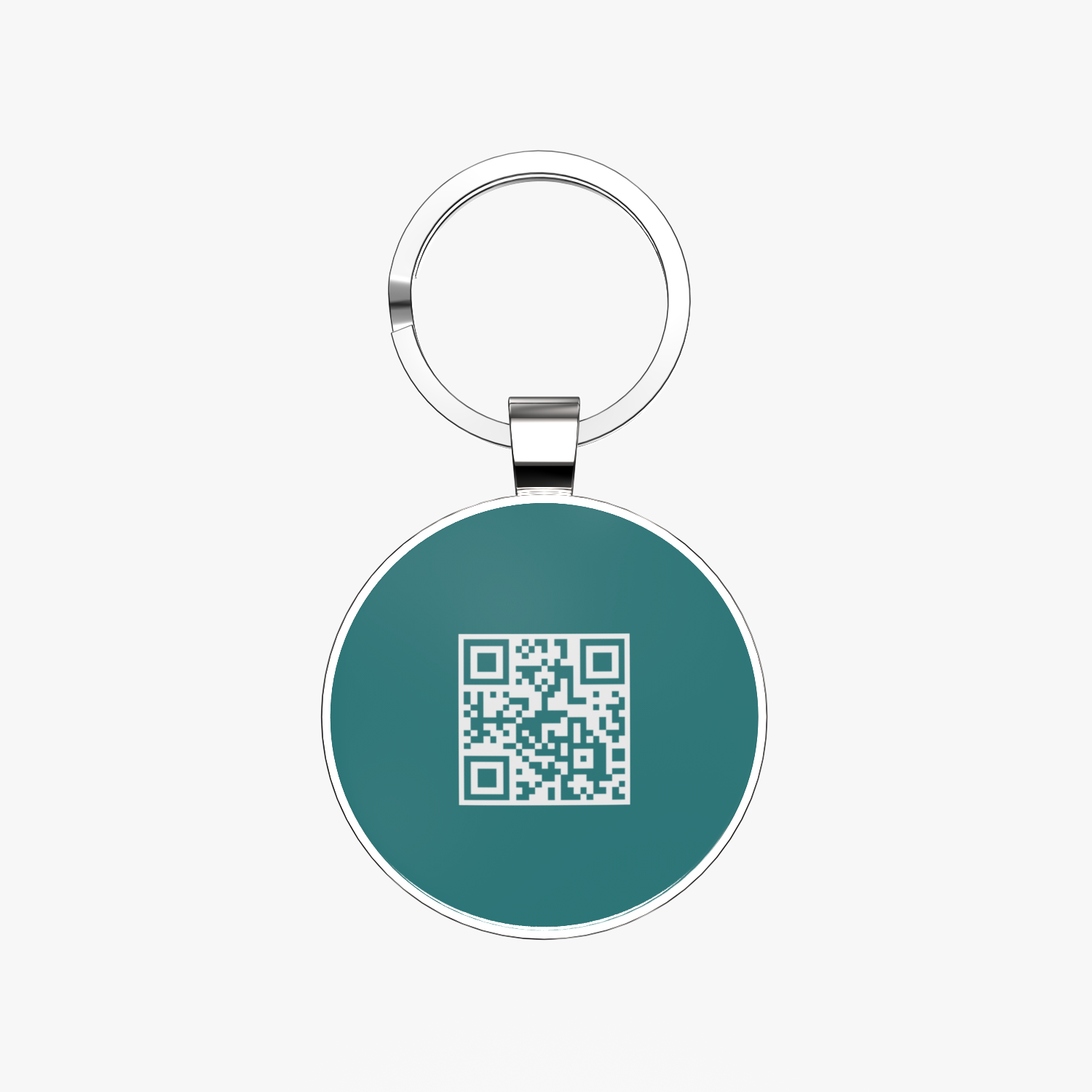 QR code pet tag Colorful text-NO.170901