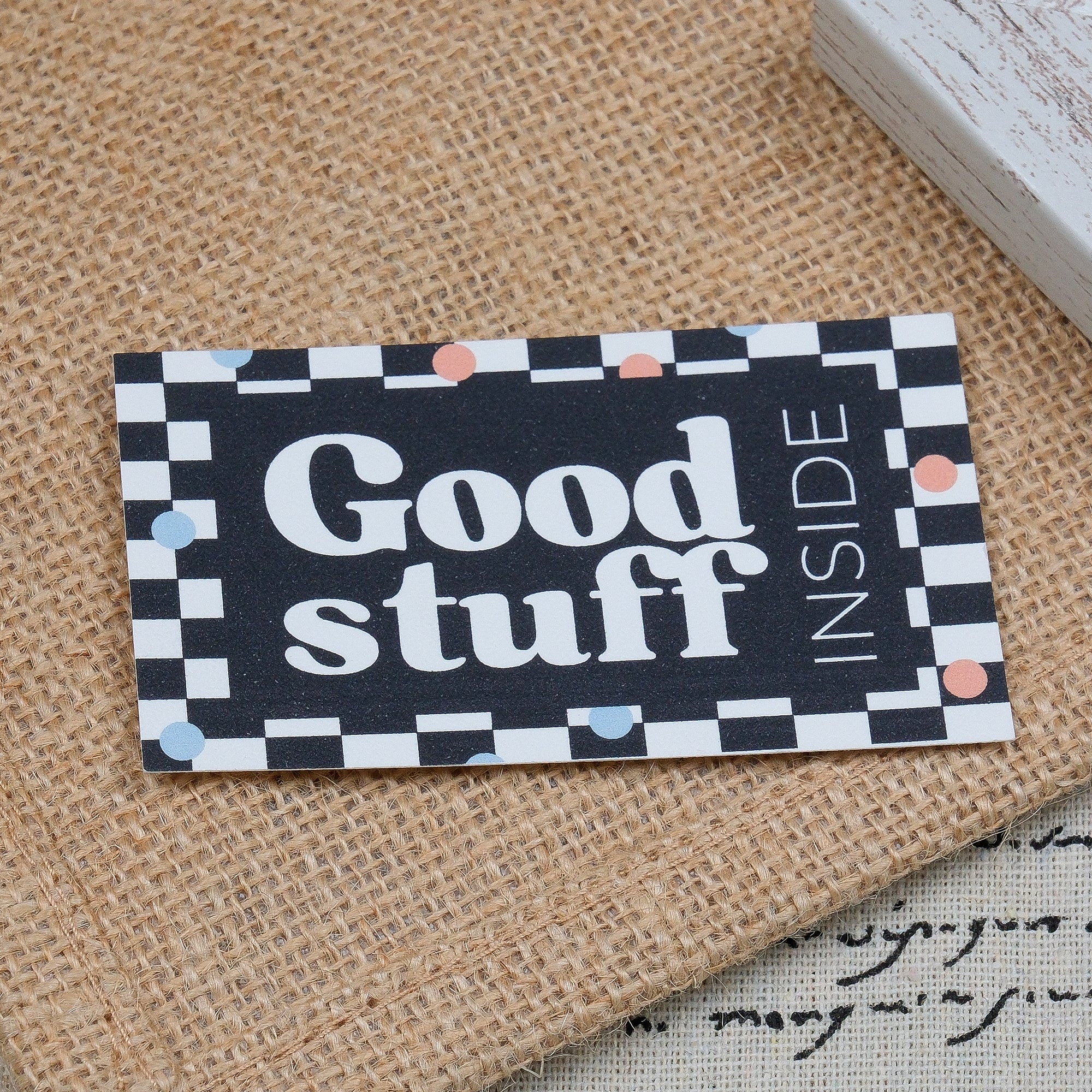 DISONTAG Small Business Editable Thank You Card - T2