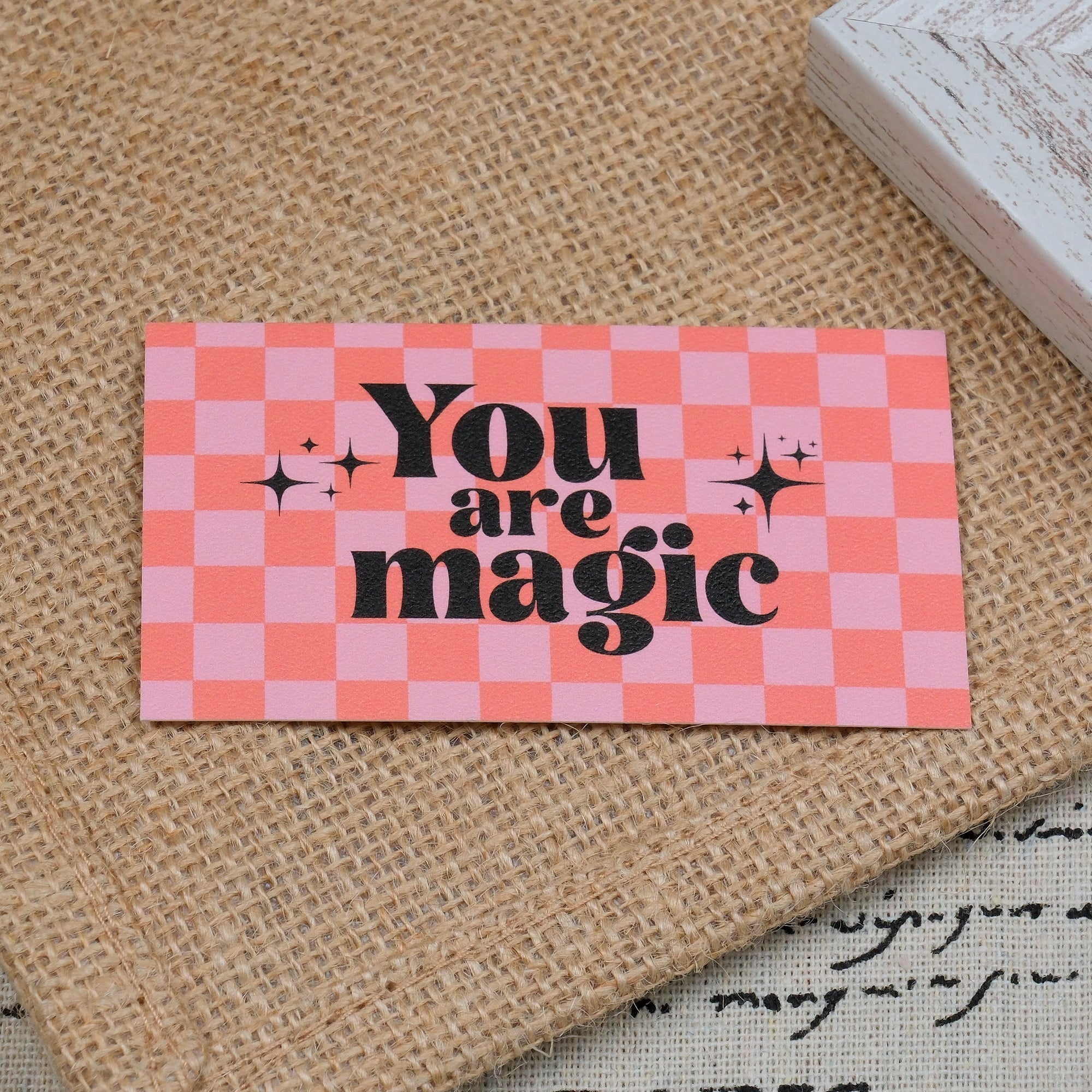 DISONTAG Small Business Editable Thank You Card - T7