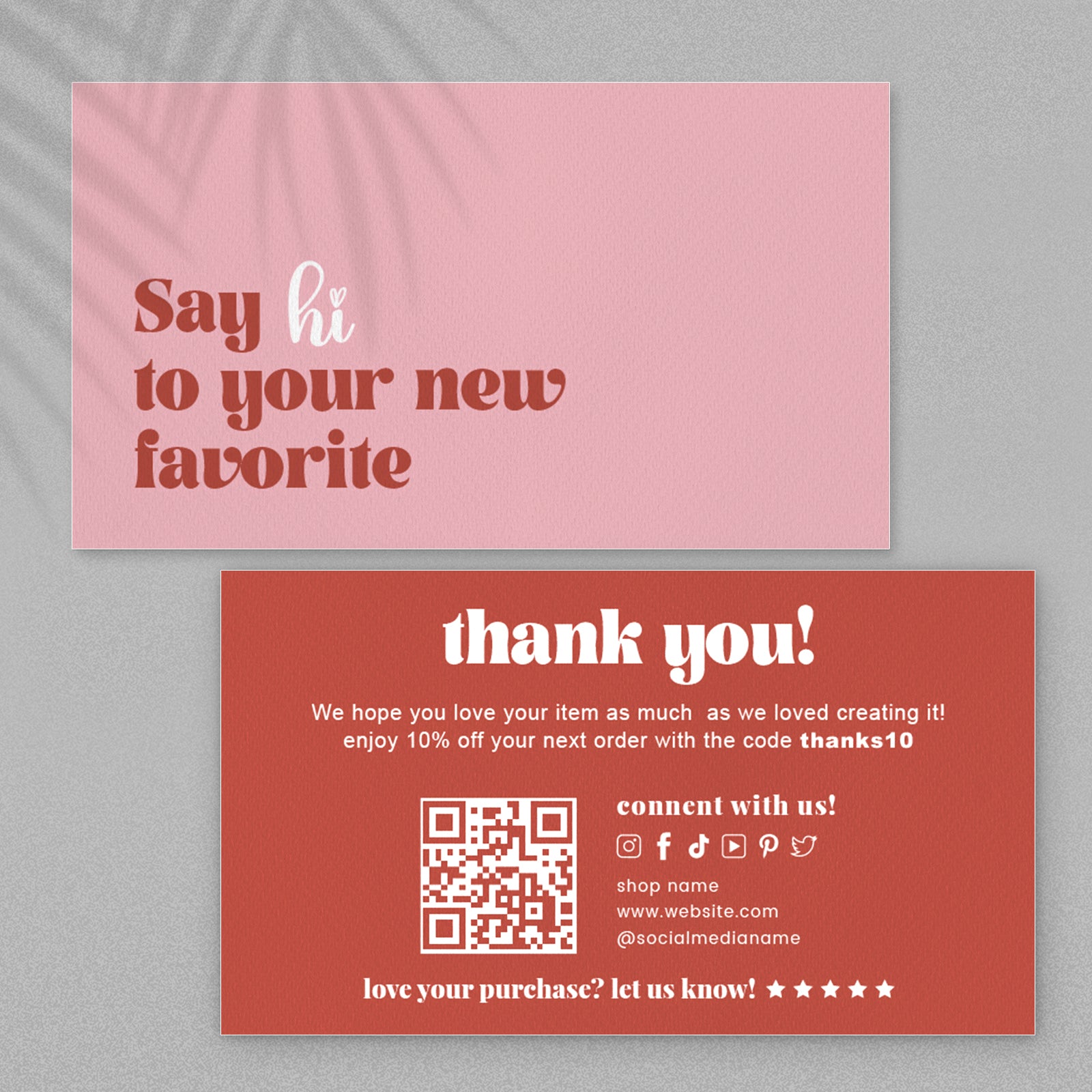 DISONTAG Season Thank You Cards - S2