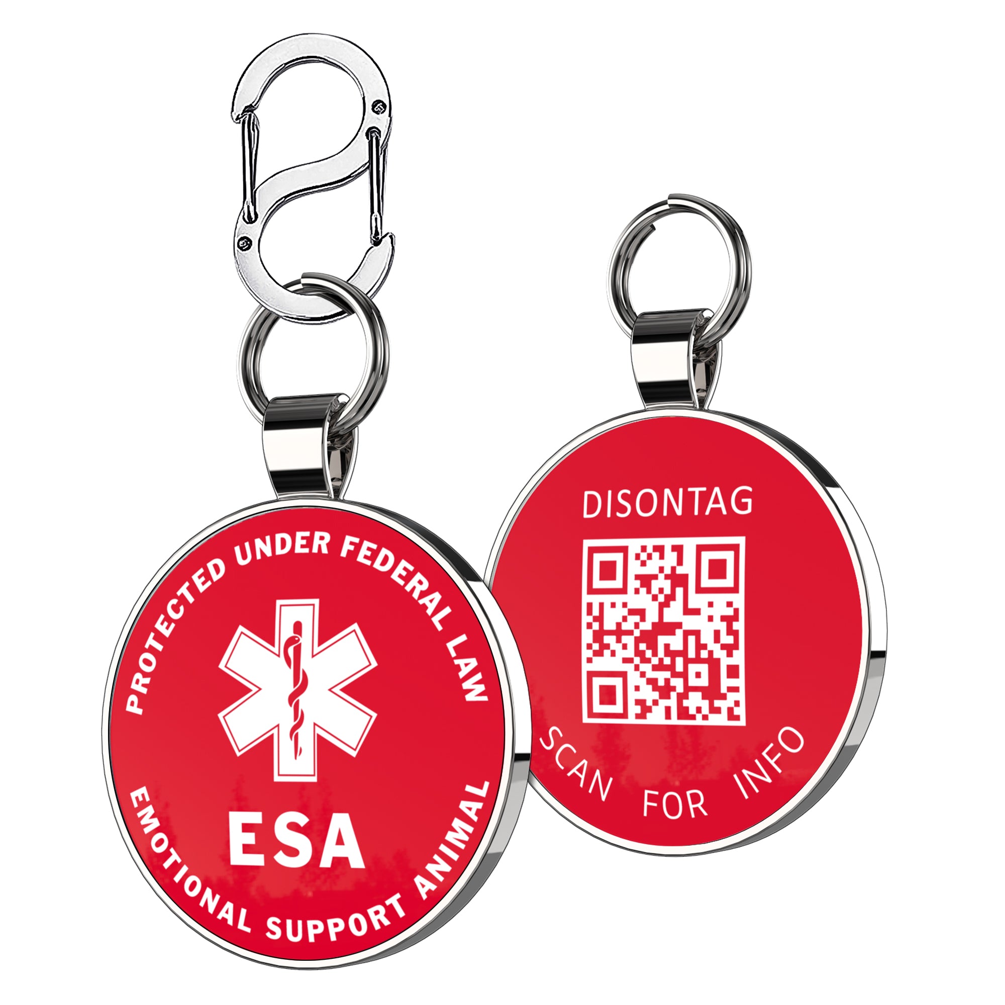 Alloy ID QR code pet tag-ESA