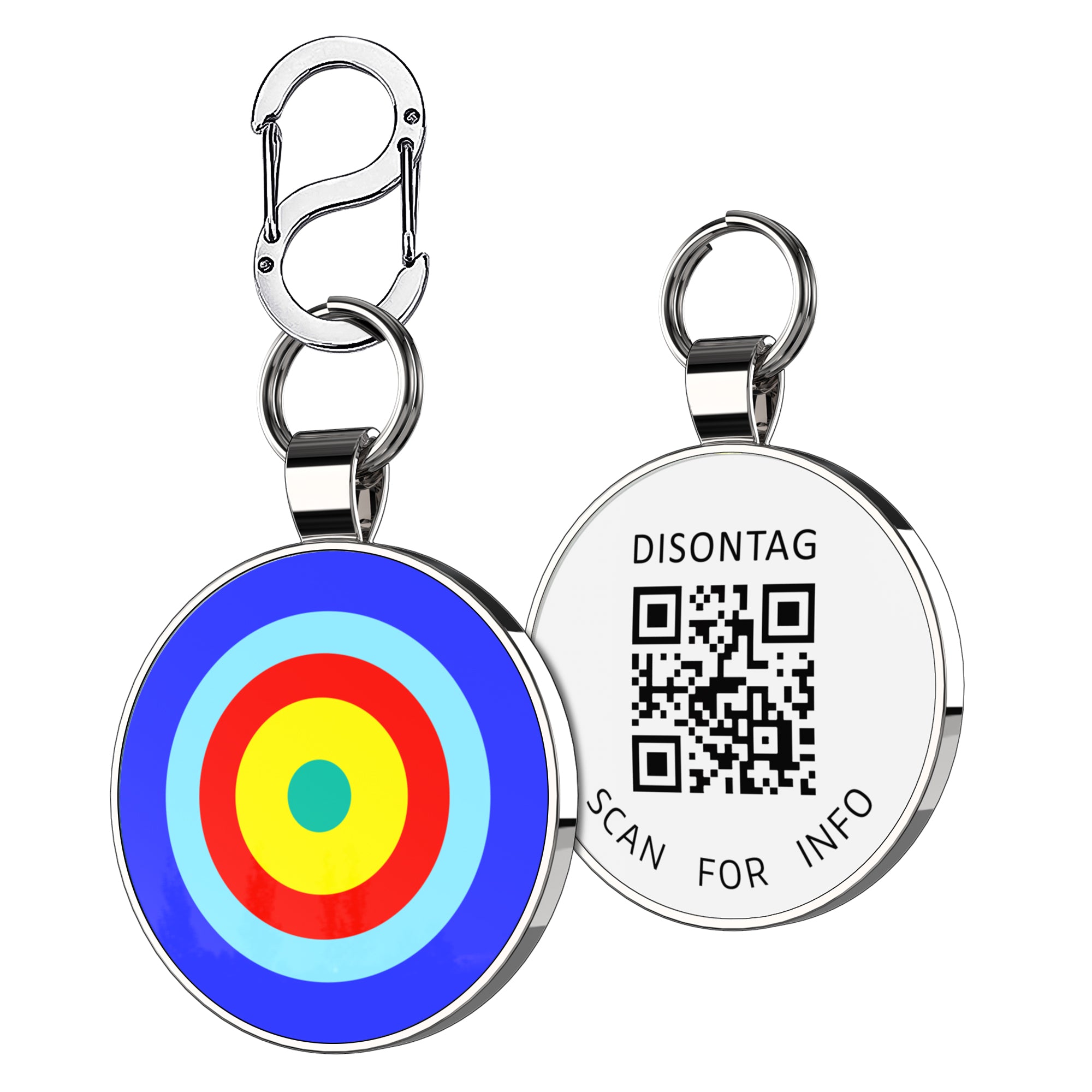 Alloy ID QR code pet tag-Time Tunnel