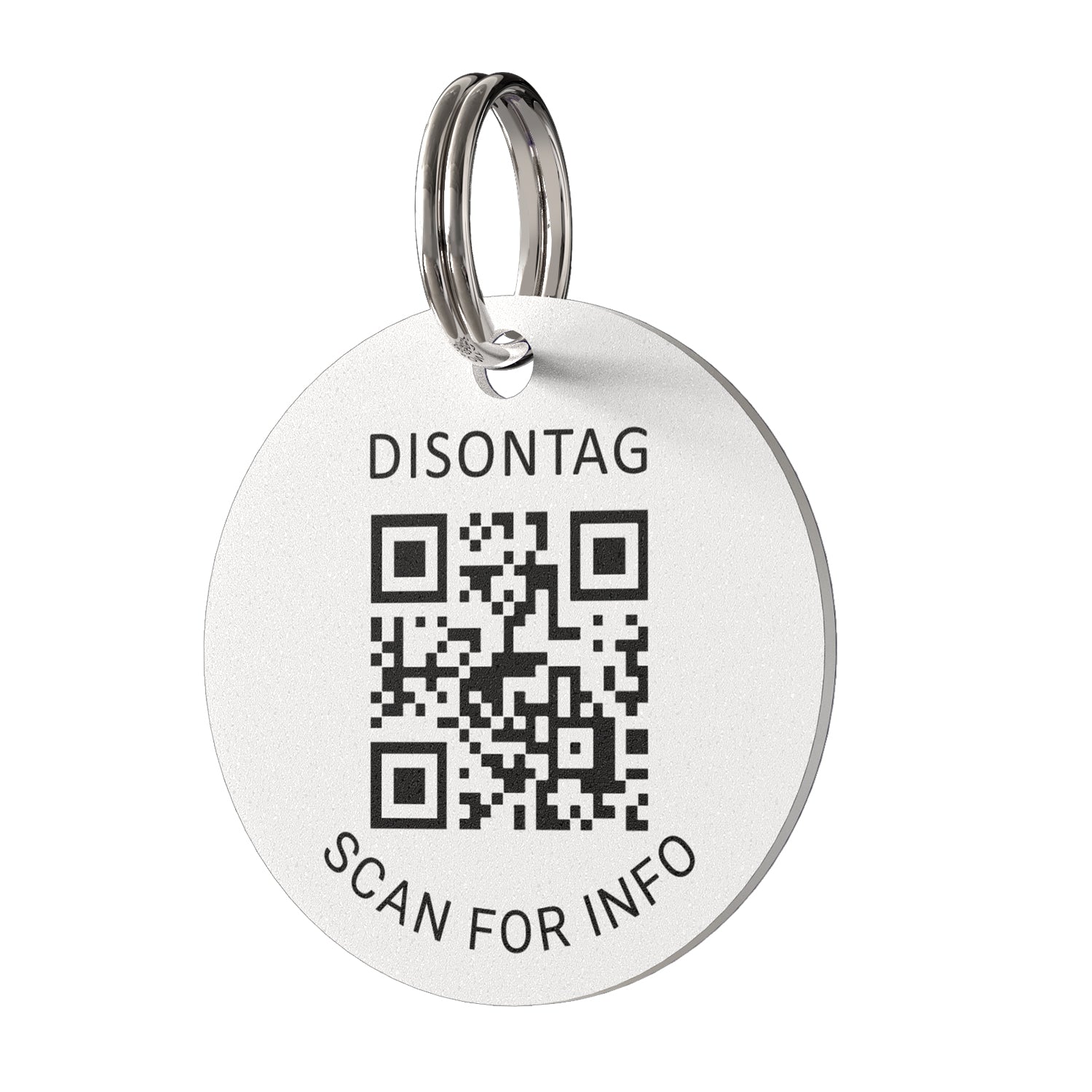 PVC QR pet tag-"CALL MY MOM"