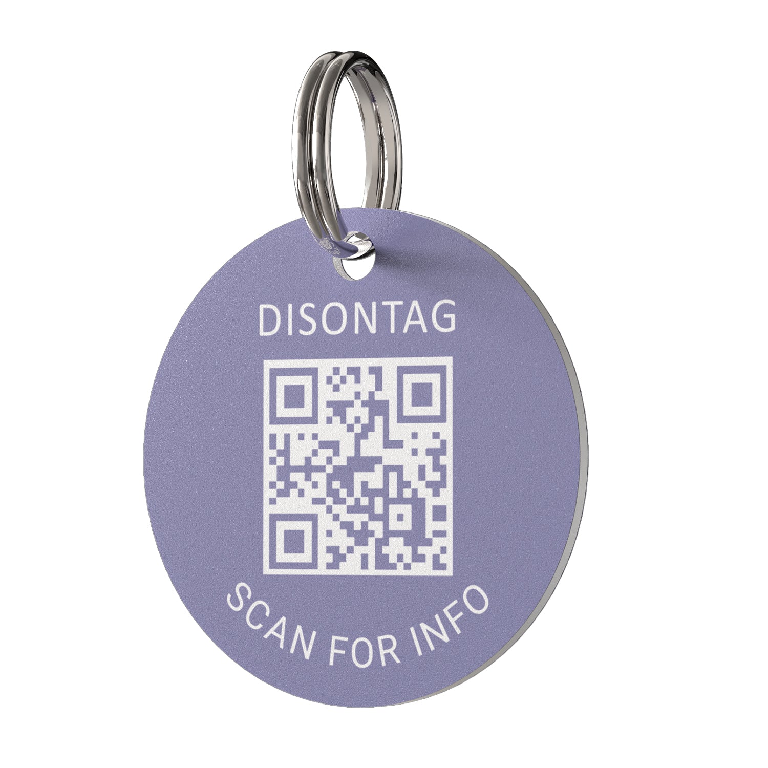 PVC QR pet tag-DIAMOND LATTICE