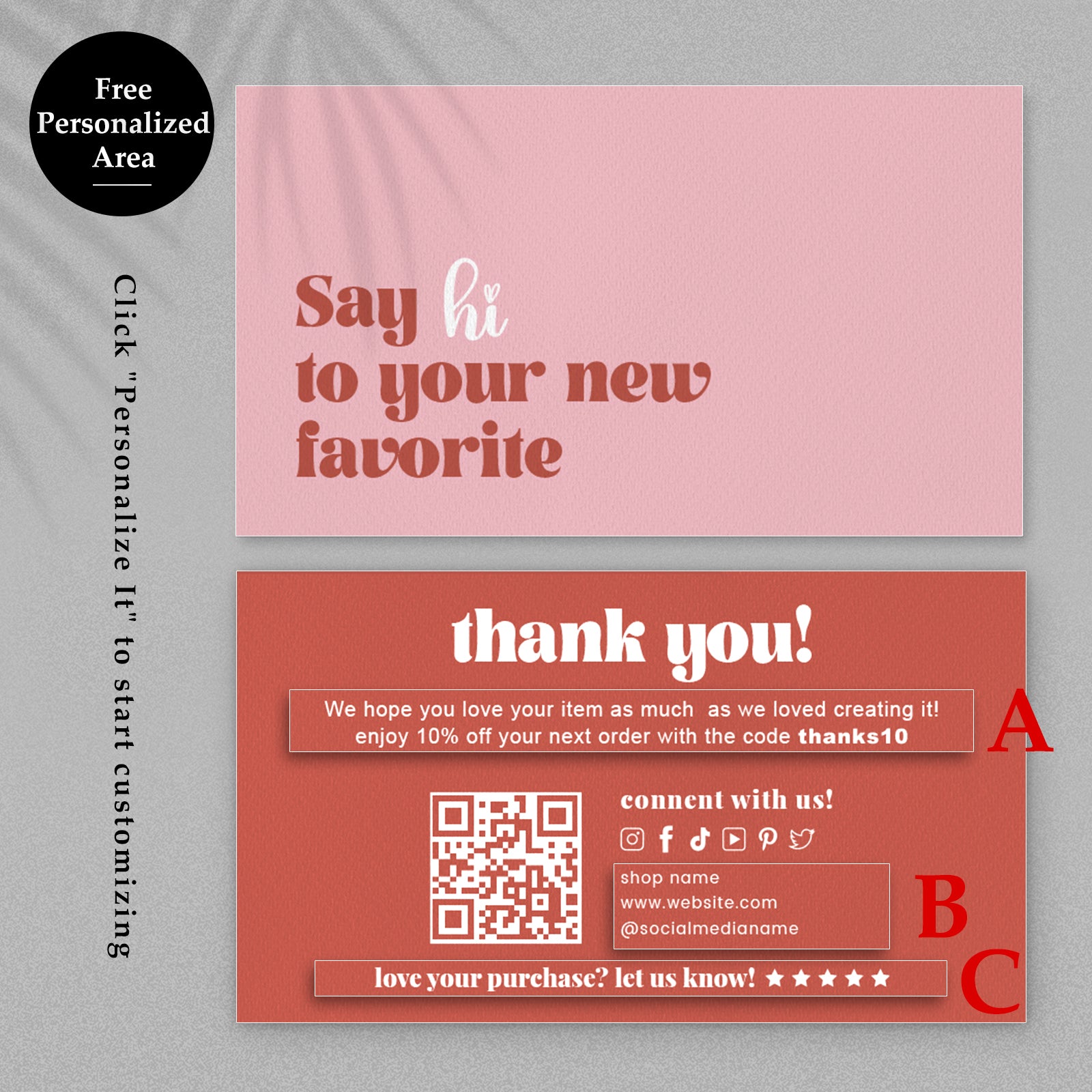 DISONTAG Season Thank You Cards - S2