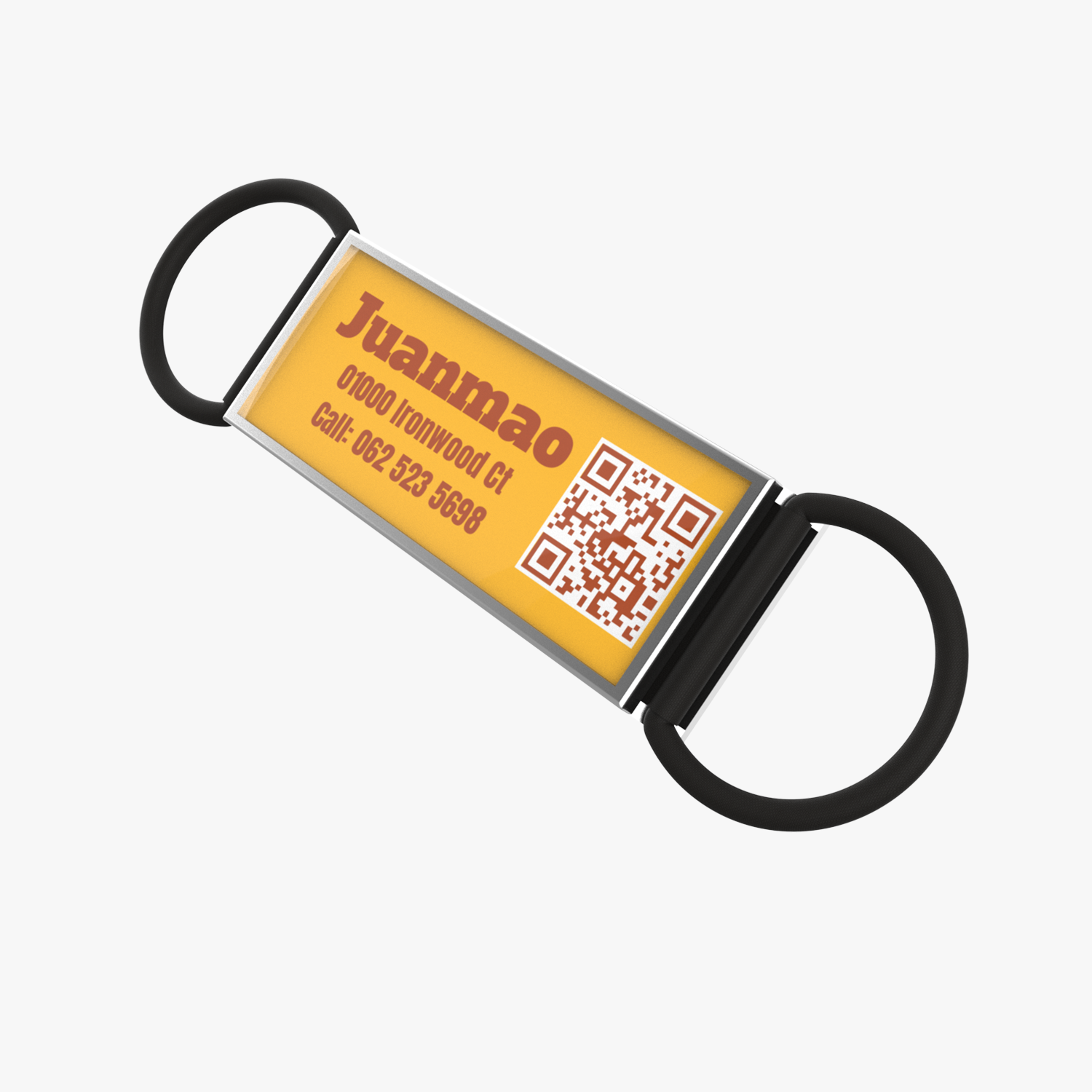 QR code pet tag silent-no more jingle-NO.130907