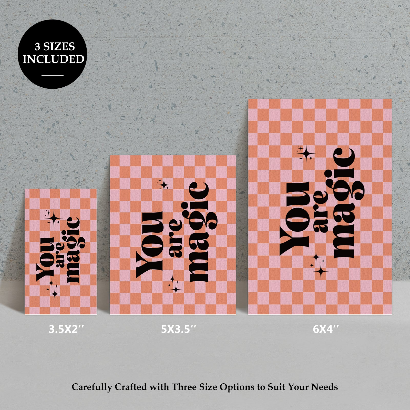 DISONTAG Small Business Editable Thank You Card - T7