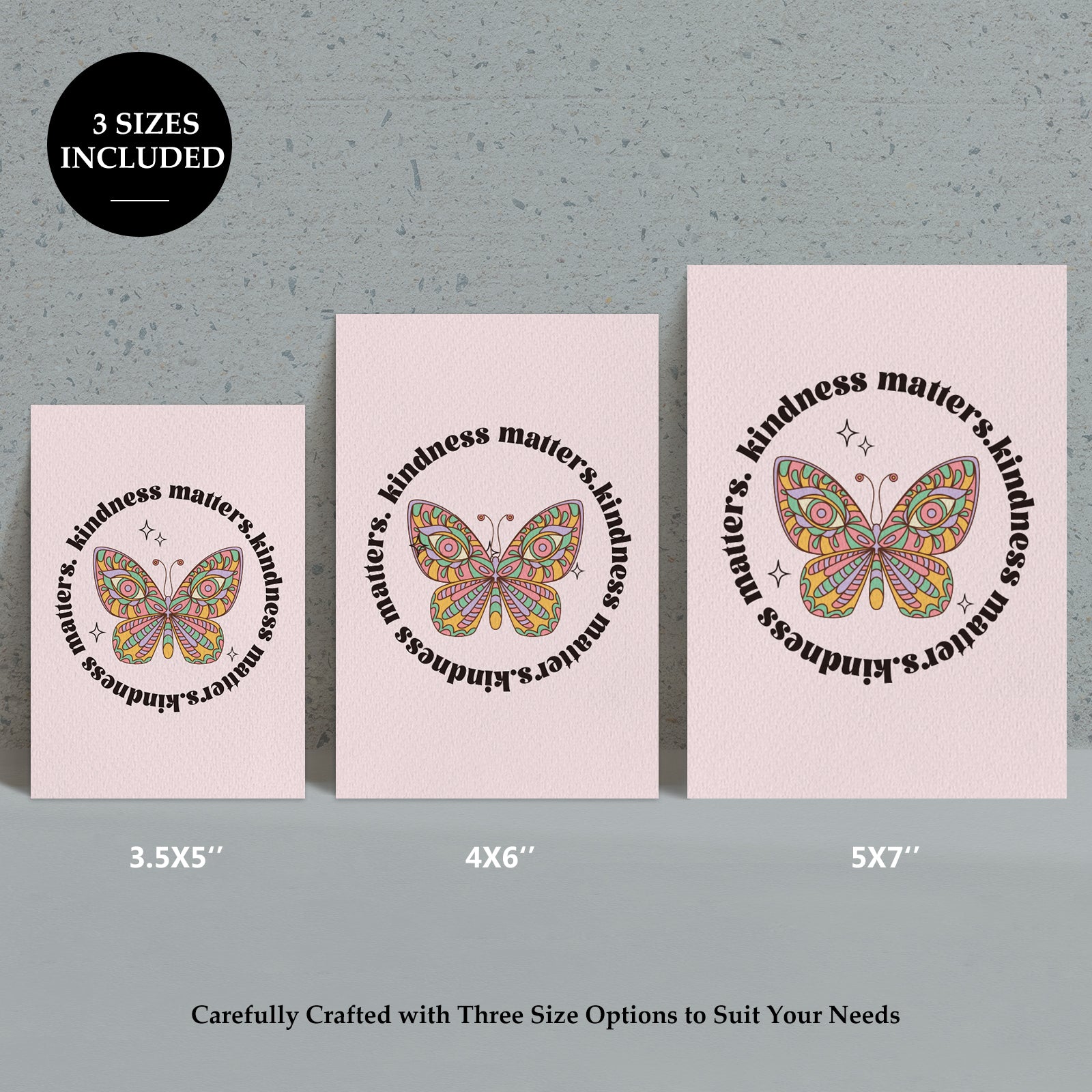 DISONTAG Small Business Editable Thank You Card - T26