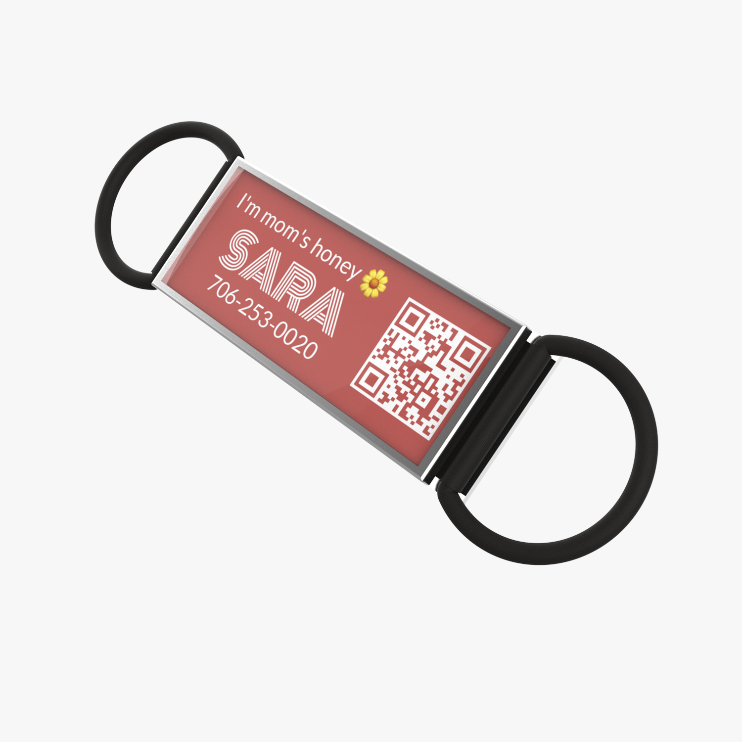 QR code pet tag silent-no more jingle-NO.130903