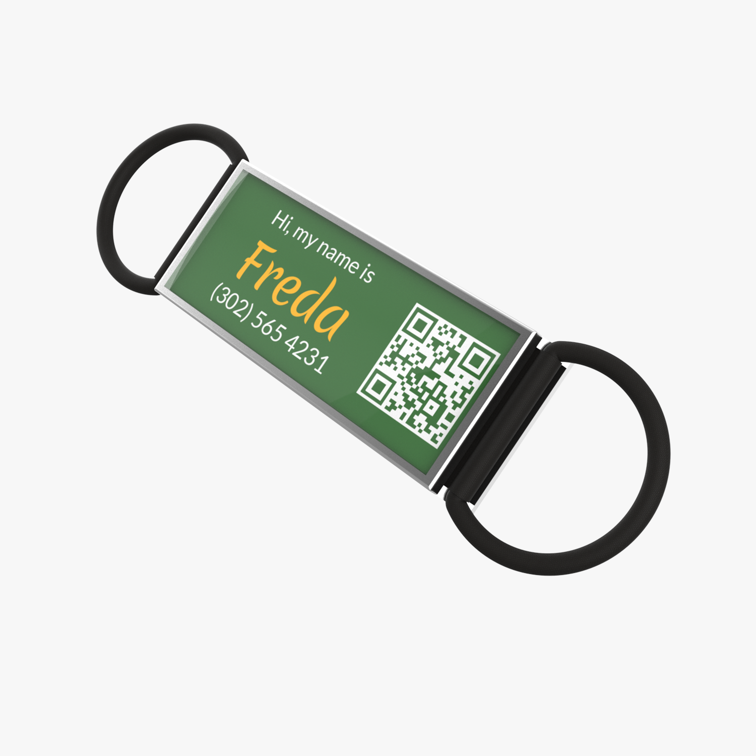QR code pet tag silent-no more jingle-NO.130908