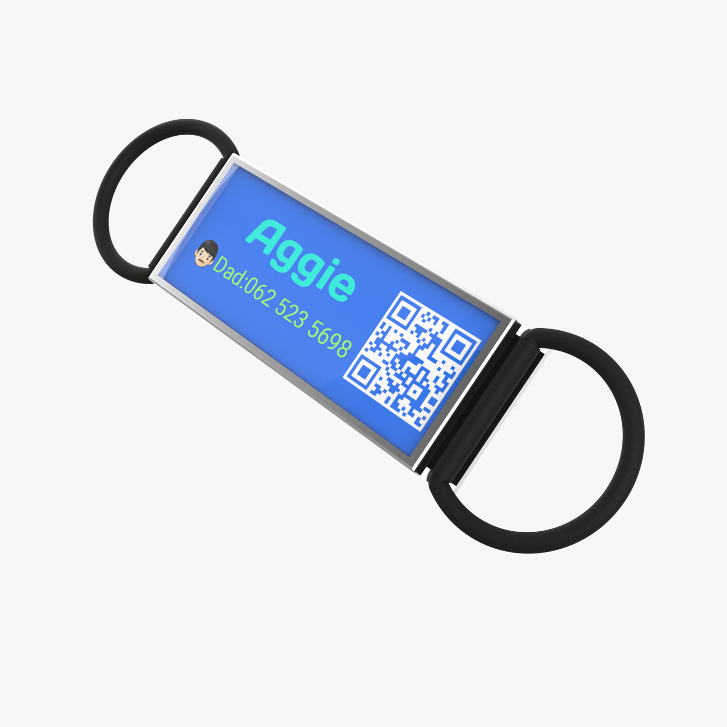 QR code pet tag silent-no more jingle-NO.130906