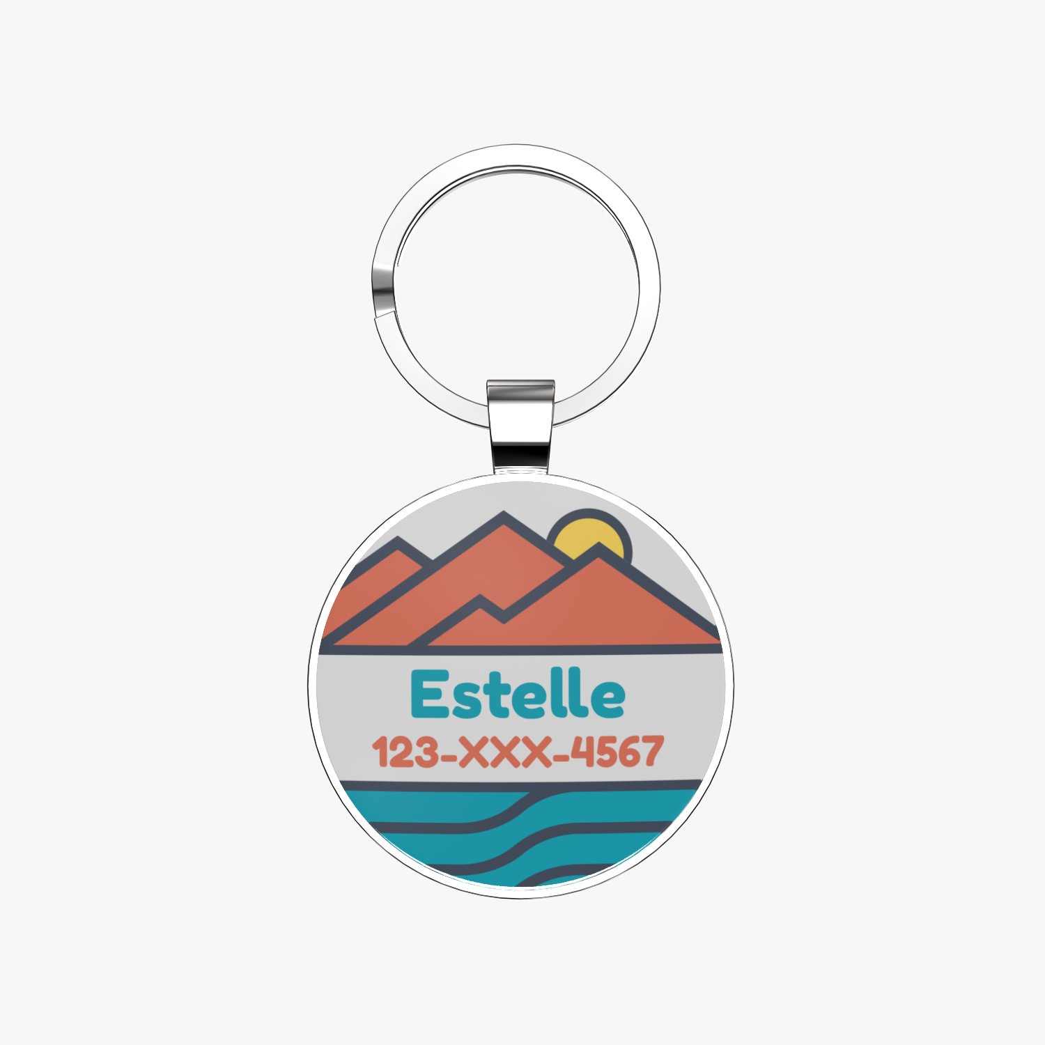 QR code pet tag Adventure tour-NO.160901