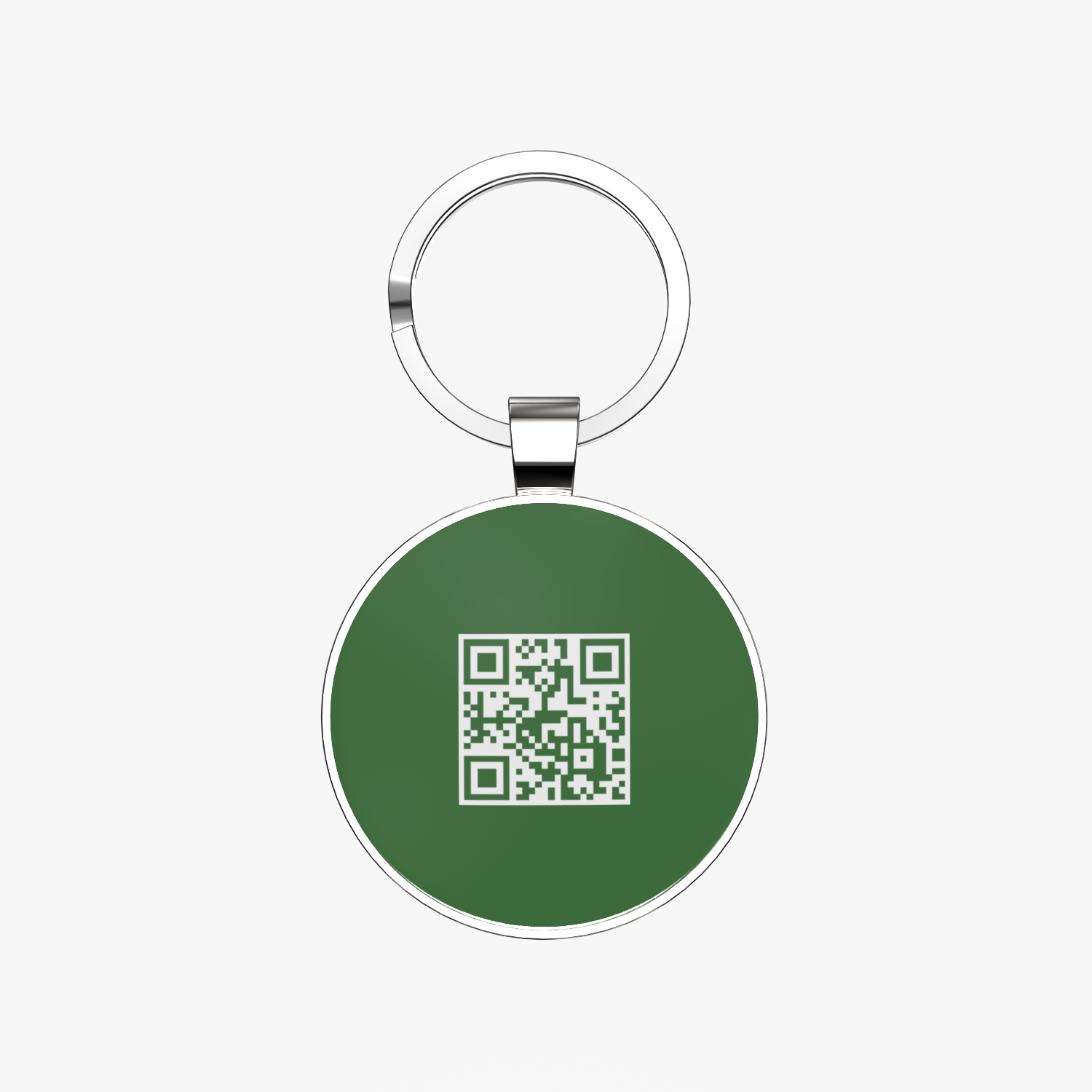 QR code pet tag Colorful text-NO.170904