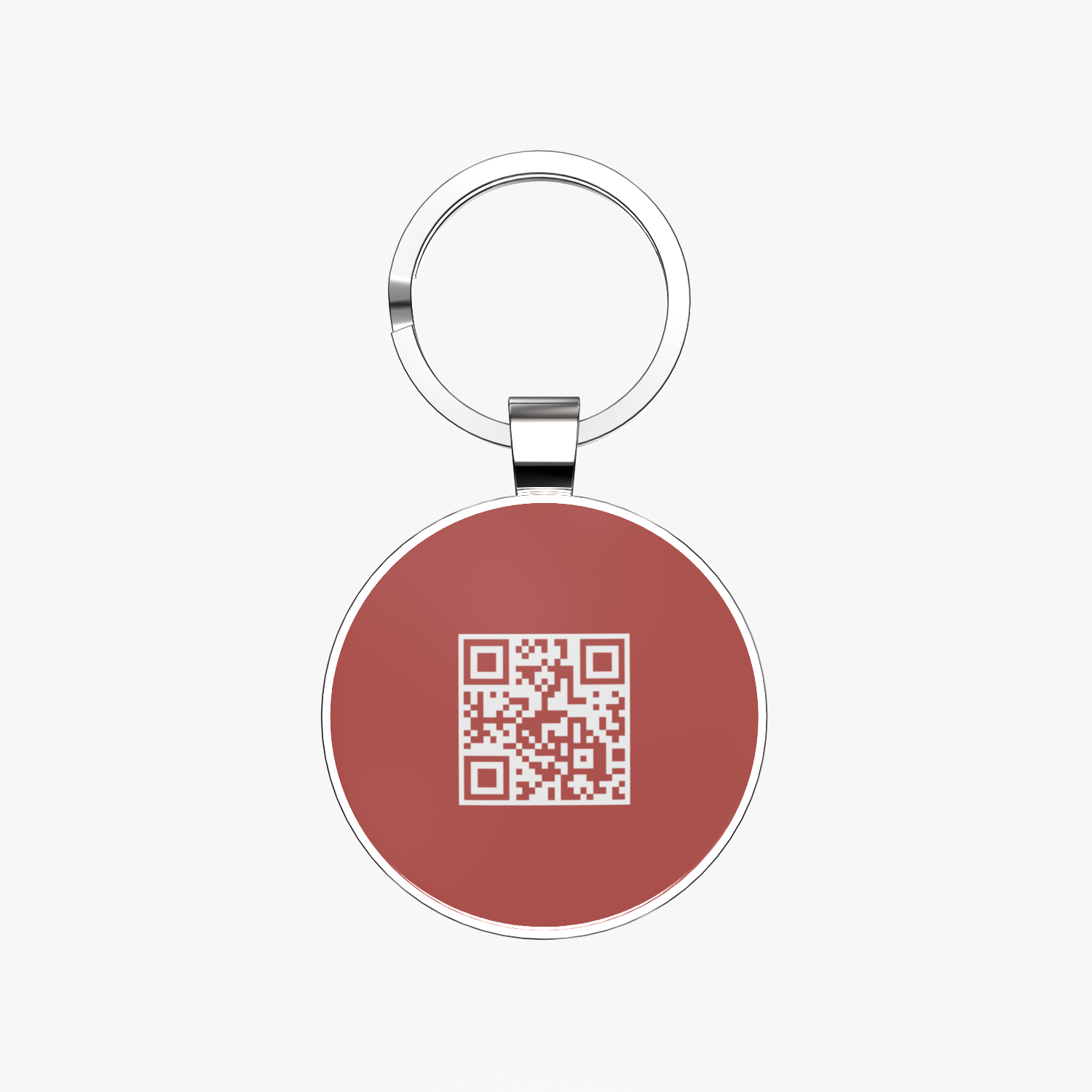 QR code pet tag Colorful text-NO.170909