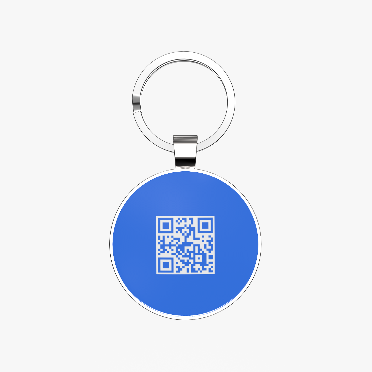 QR code pet tag Colorful text-NO.170905
